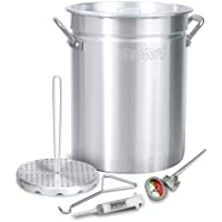 Los mejores  - Bayou Classic 3025 30-Quart Aluminio Turquía Pot de la freidora con Accesorios